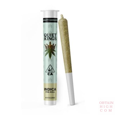 Indica Cannabis Pre-roll 1 Gram by Quiet Kings obtain high